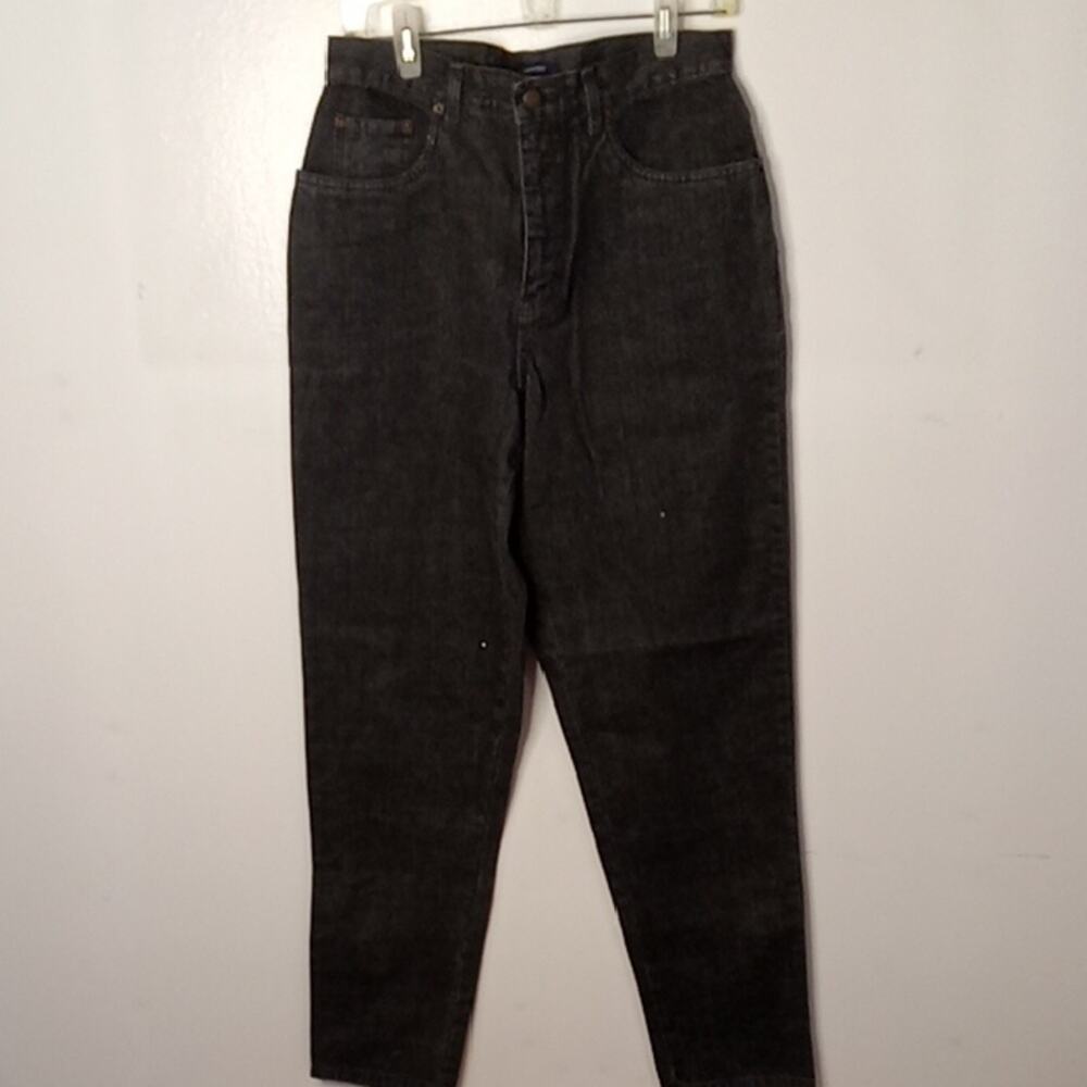 NWT Bill Bass Women's Size 10 Easy Fit Black Denim Jeans. Athleisure, Casual